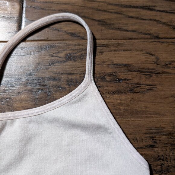Gap seamless racerback bralette pale pink cream size small - Picture 5 of 10